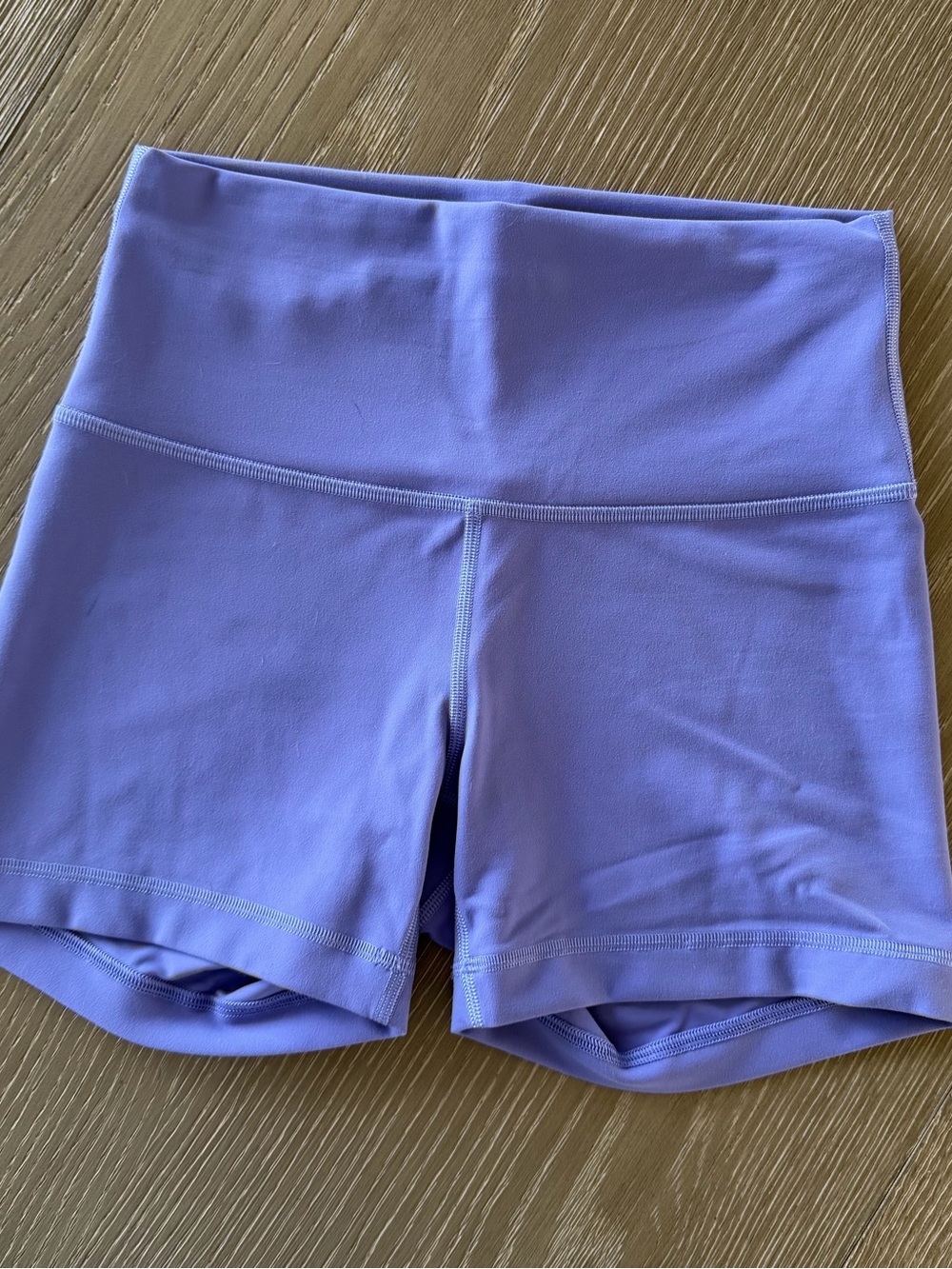 lululemon athletica Wild Indigo Wunder Train 4” High-Rise Bike Shorts